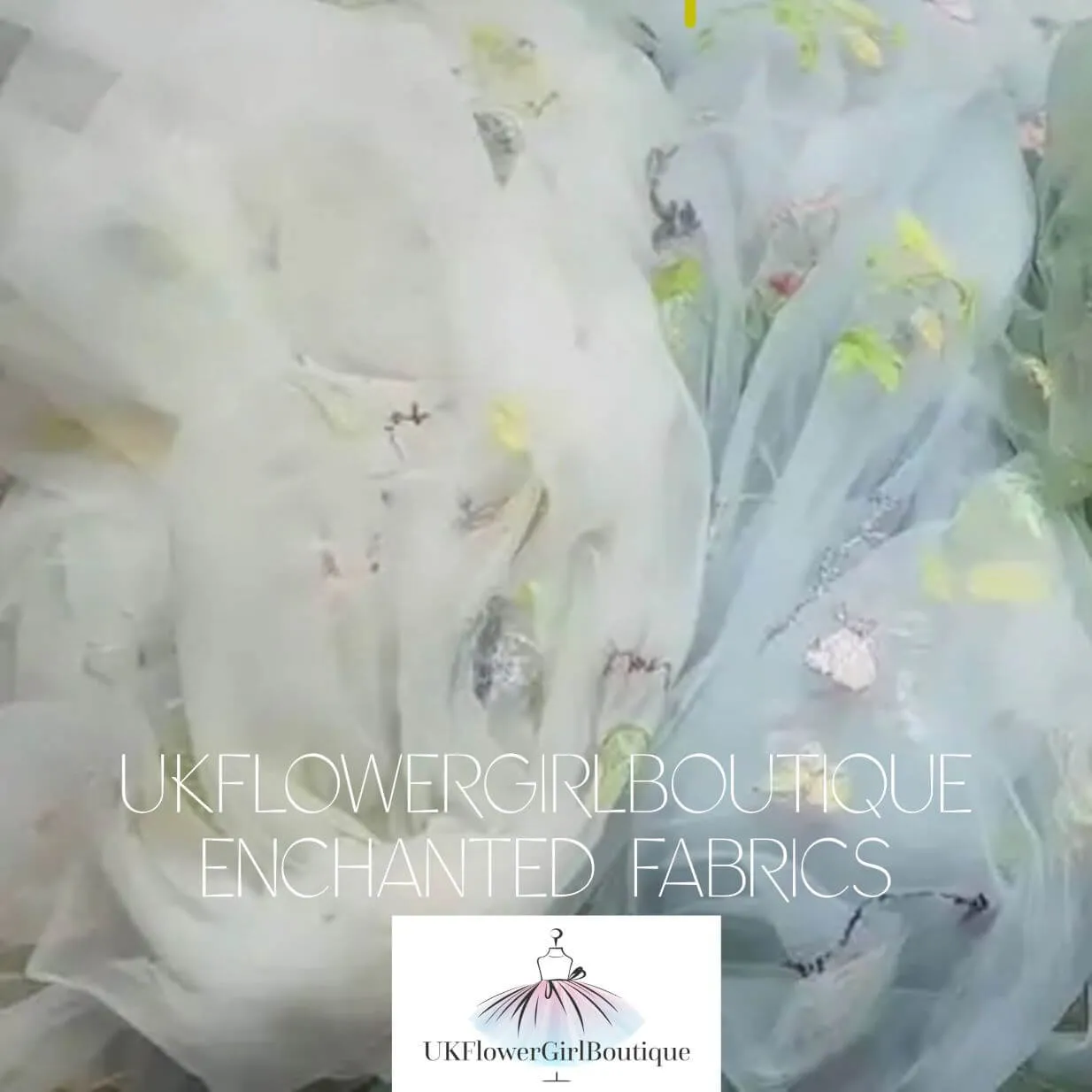 Baby Enchanted Angel Dress - Embroidered Champagne Tulle