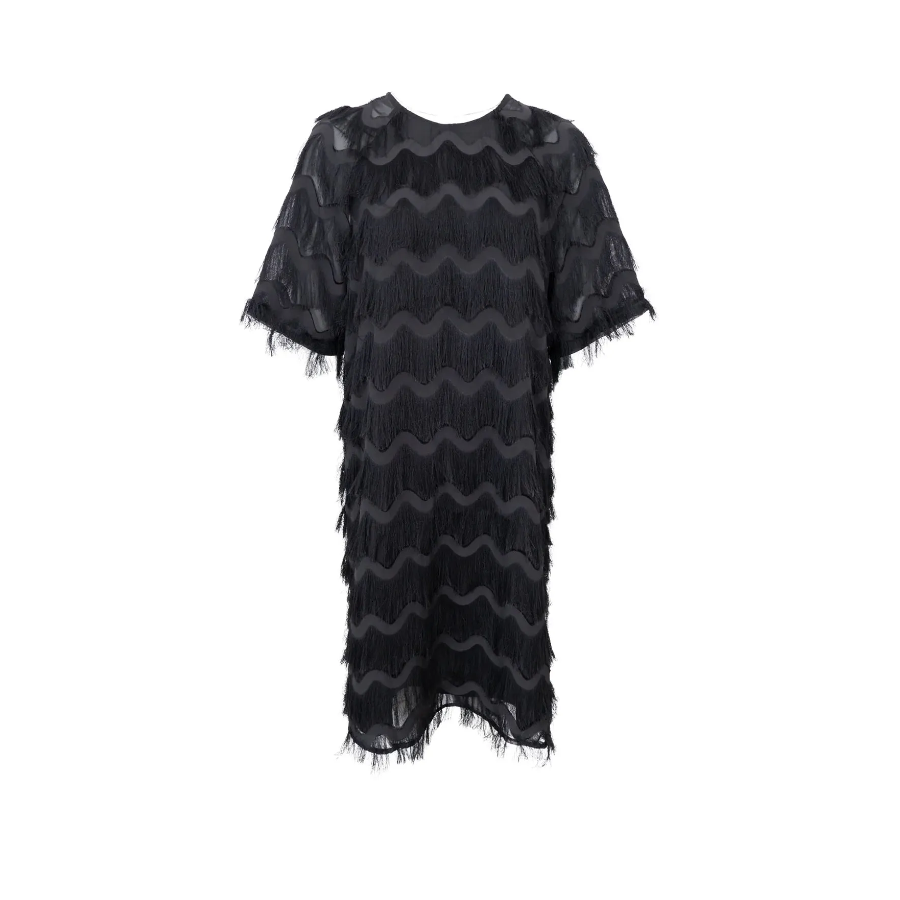 Black Colour Gatsby Dress