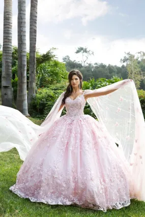 Blush Pink Ophelia Butterfly Quince Dress