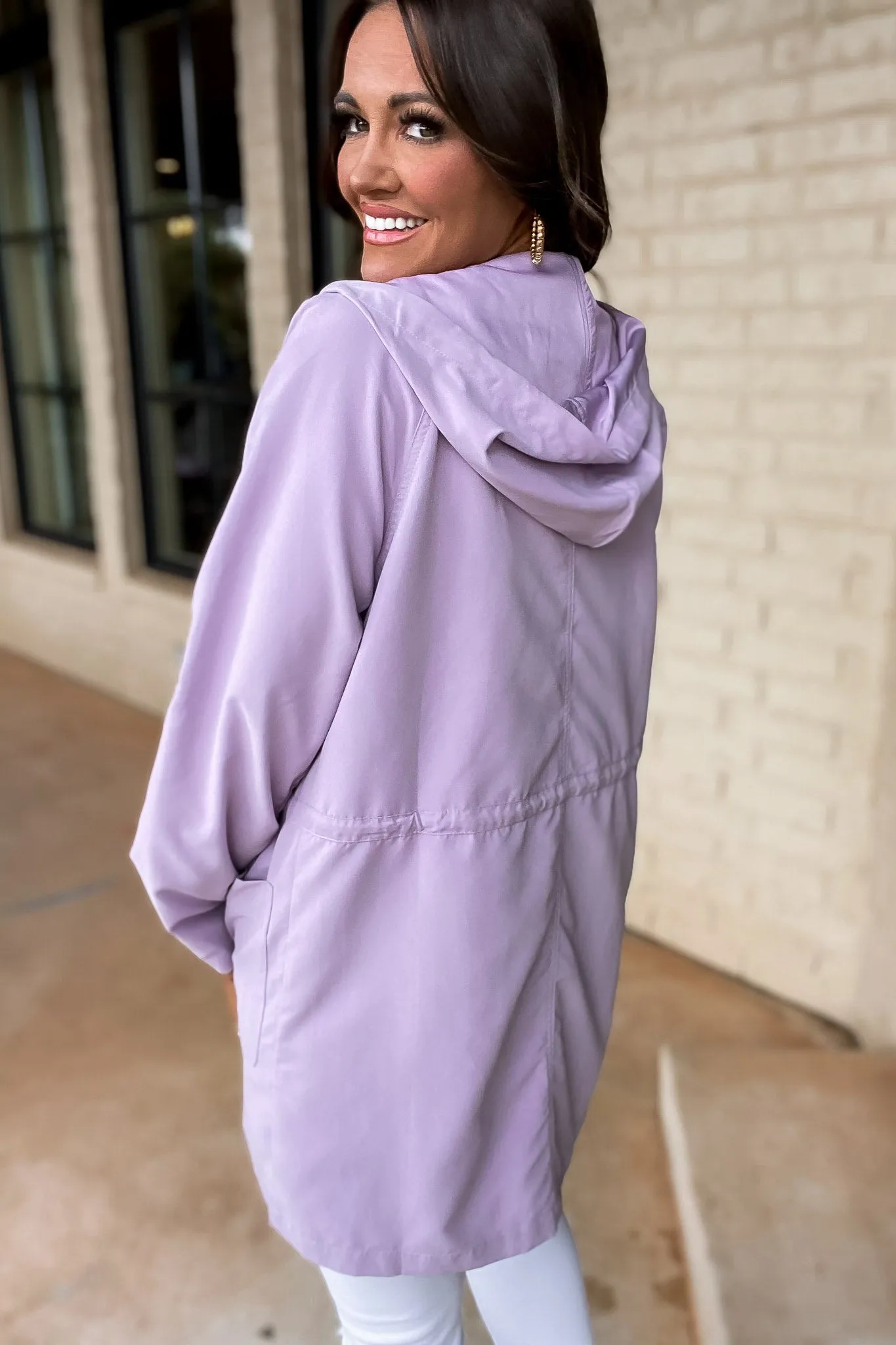 Faithful Friend Lilac Lightweight Jacket