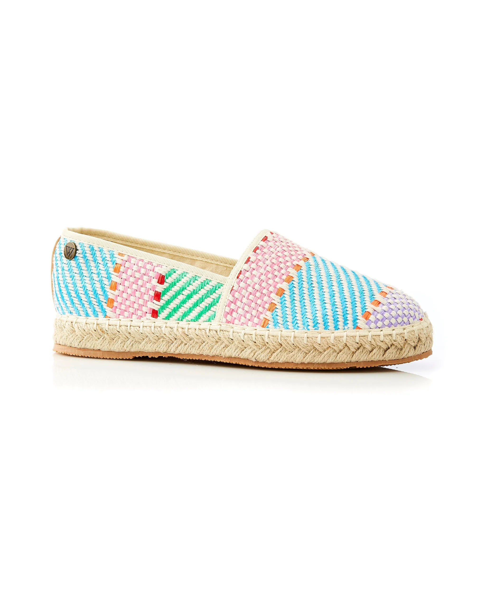 Georgie Weave Espadrille Bright