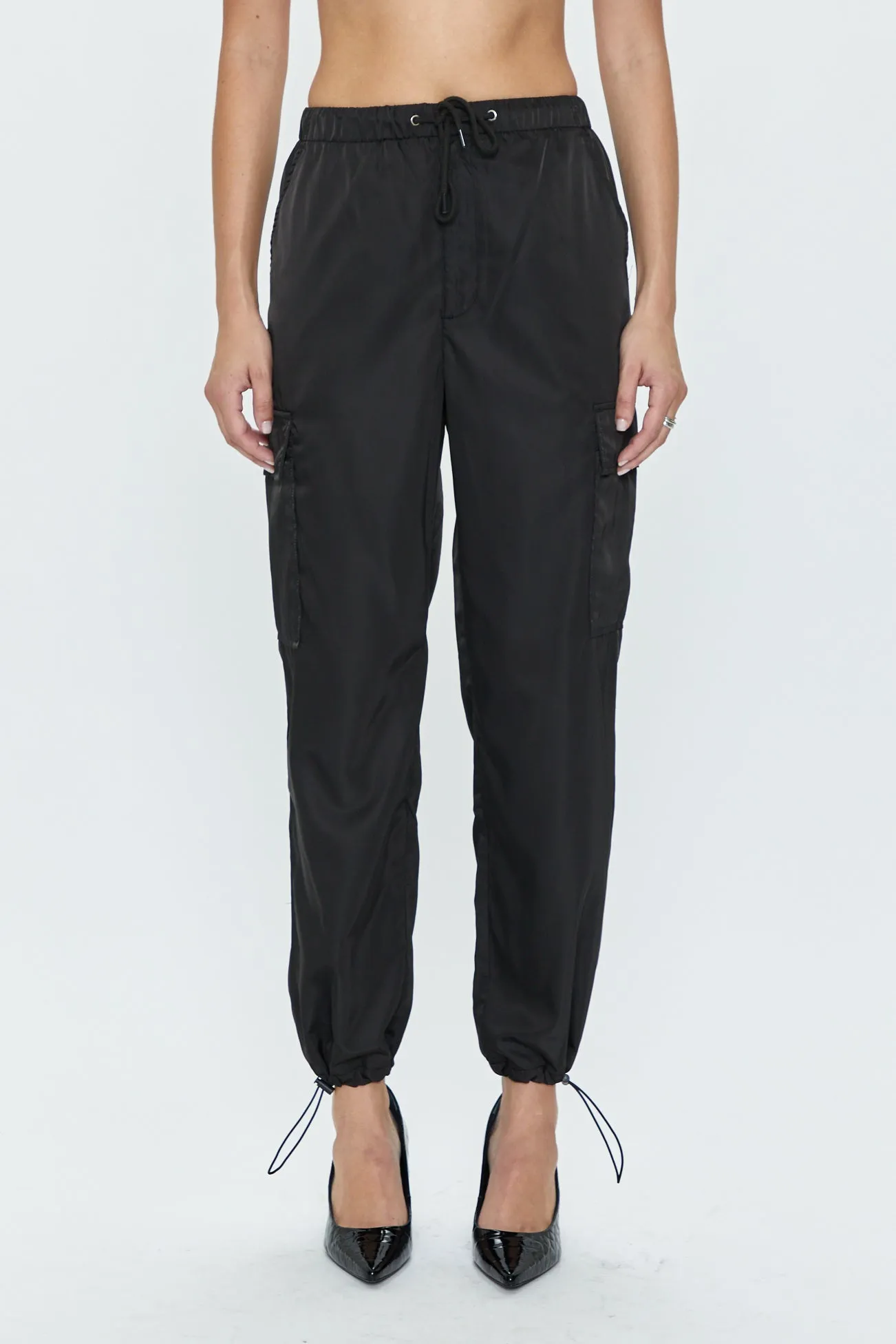 Jade Lightweight Cargo Trouser - Black