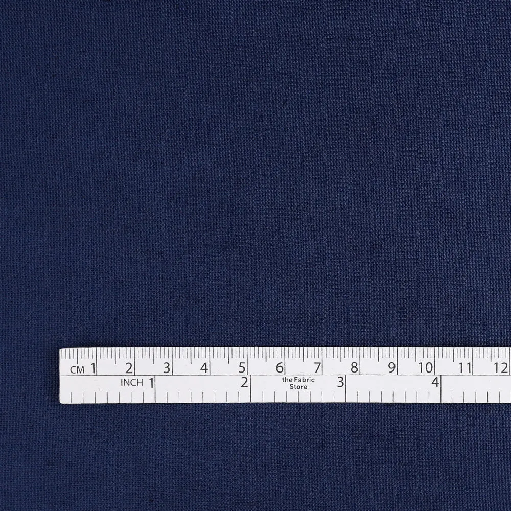 Lightweight Linen / Cotton - Marine