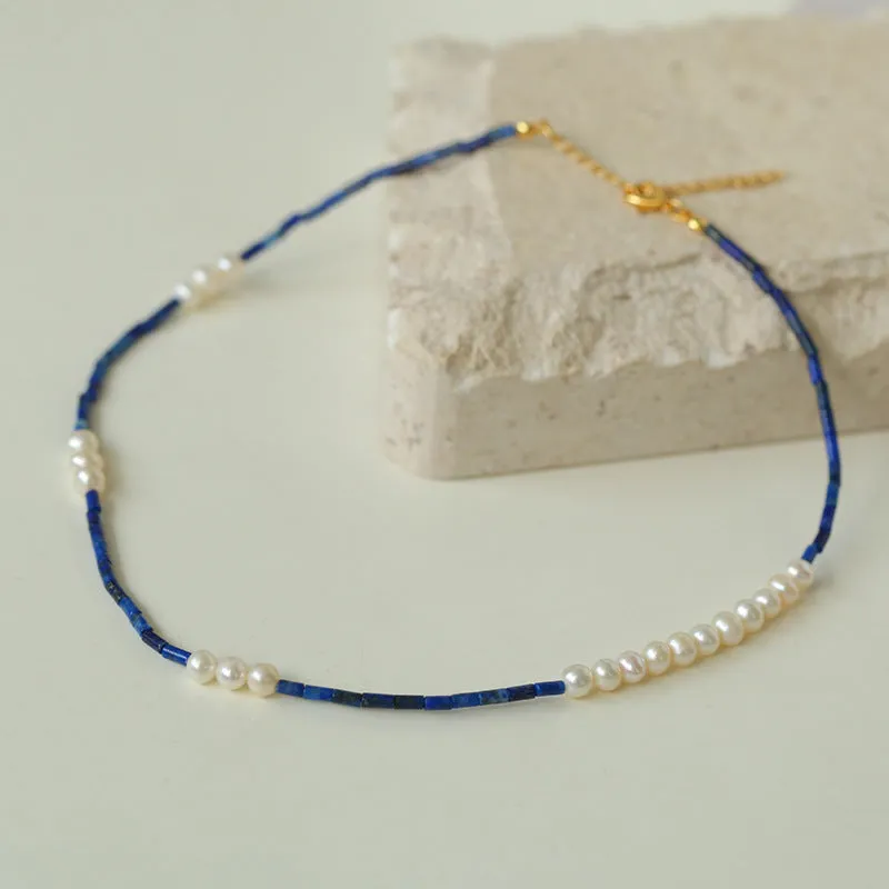 Mosaic Freshwater Pearl Necklaces