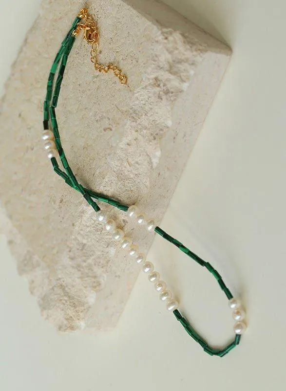 Mosaic Freshwater Pearl Necklaces