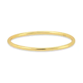 ONE LINE RING, GOLD