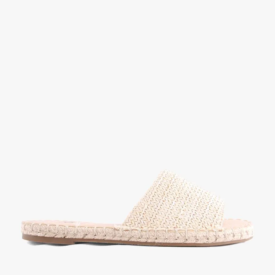 PRISCILA BEIGE RAFFIA