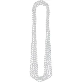 Silver Beaded Necklaces | 8ct