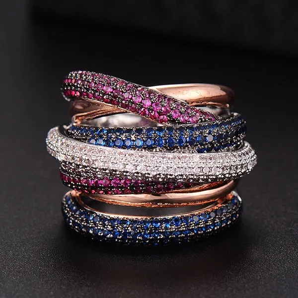 TEEK - Shine Stacked Rings