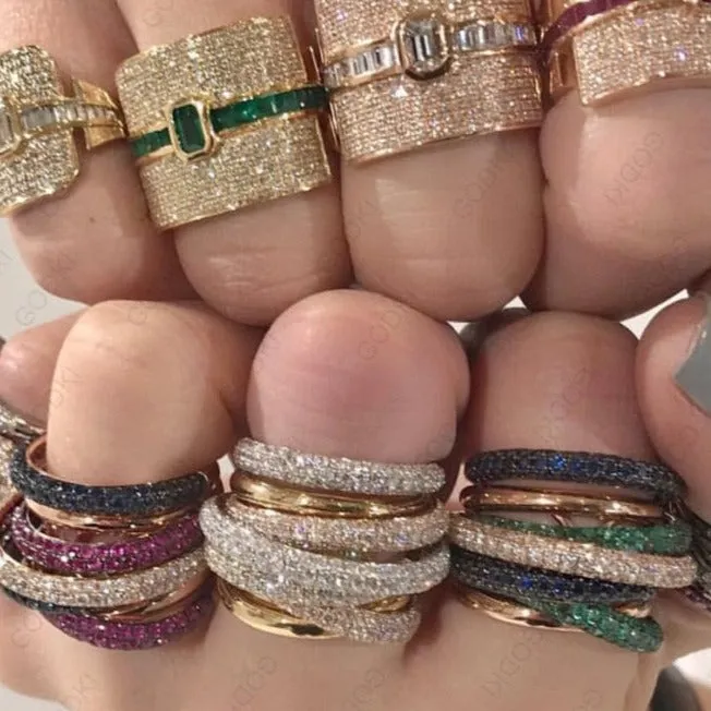 TEEK - Shine Stacked Rings