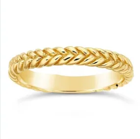 Tumbleweed Solid Gold Ring Collection